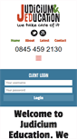 Mobile Screenshot of judiciumeducation.co.uk